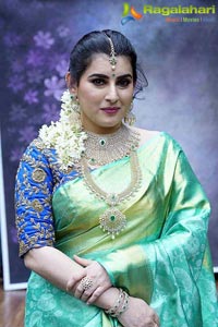 Archana Shastry In Silk Saree