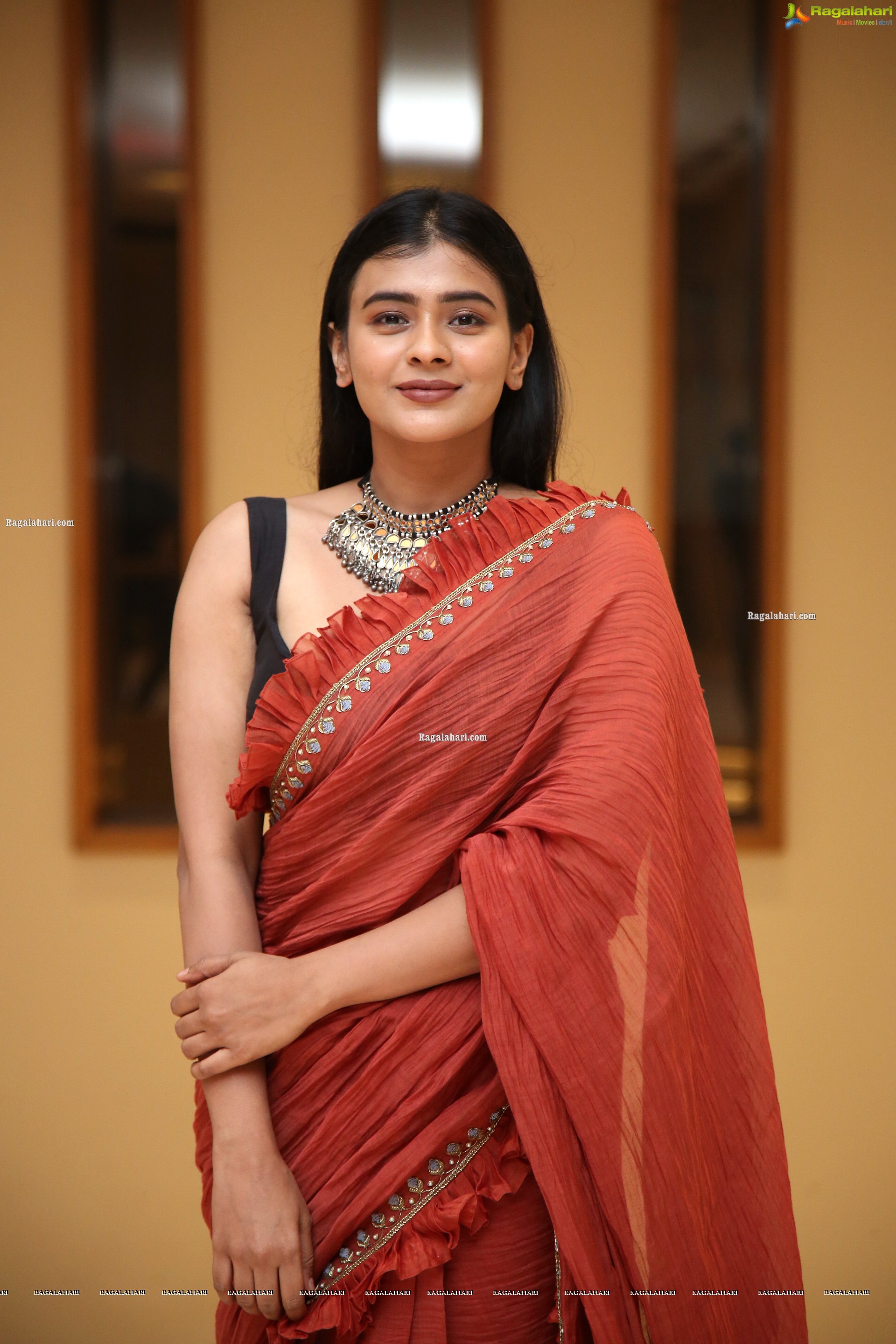 Hebah Patel at Orey Bujjiga Pre-Release Event, HD Photo Gallery