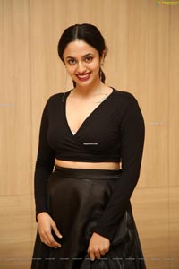 Malavika Nair at Orey Bujjiga Pre-Release Event