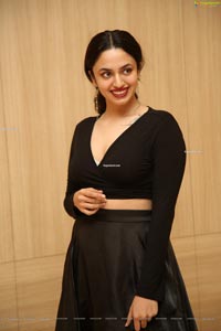 Malavika Nair at Orey Bujjiga Pre-Release Event