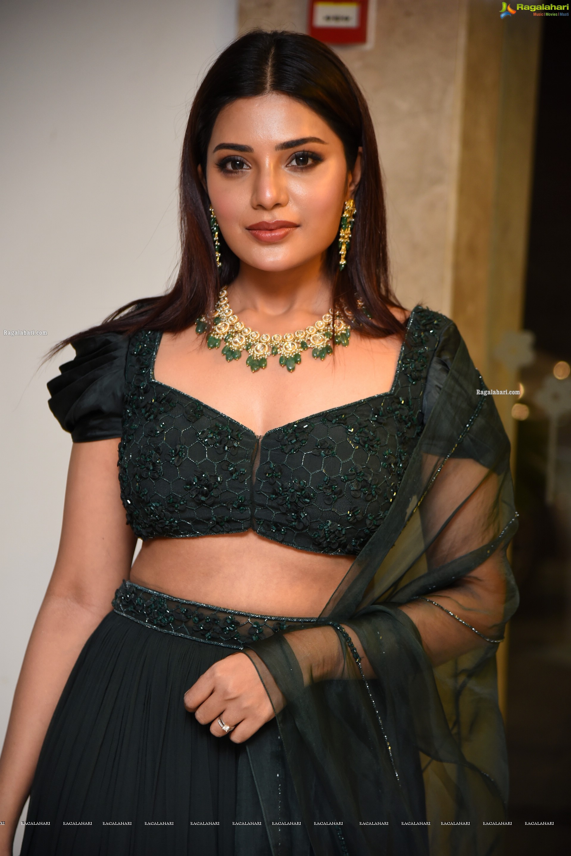 Aathmika at Vijaya Raghavan Movie Pre-Release Event, HD Photo Gallery