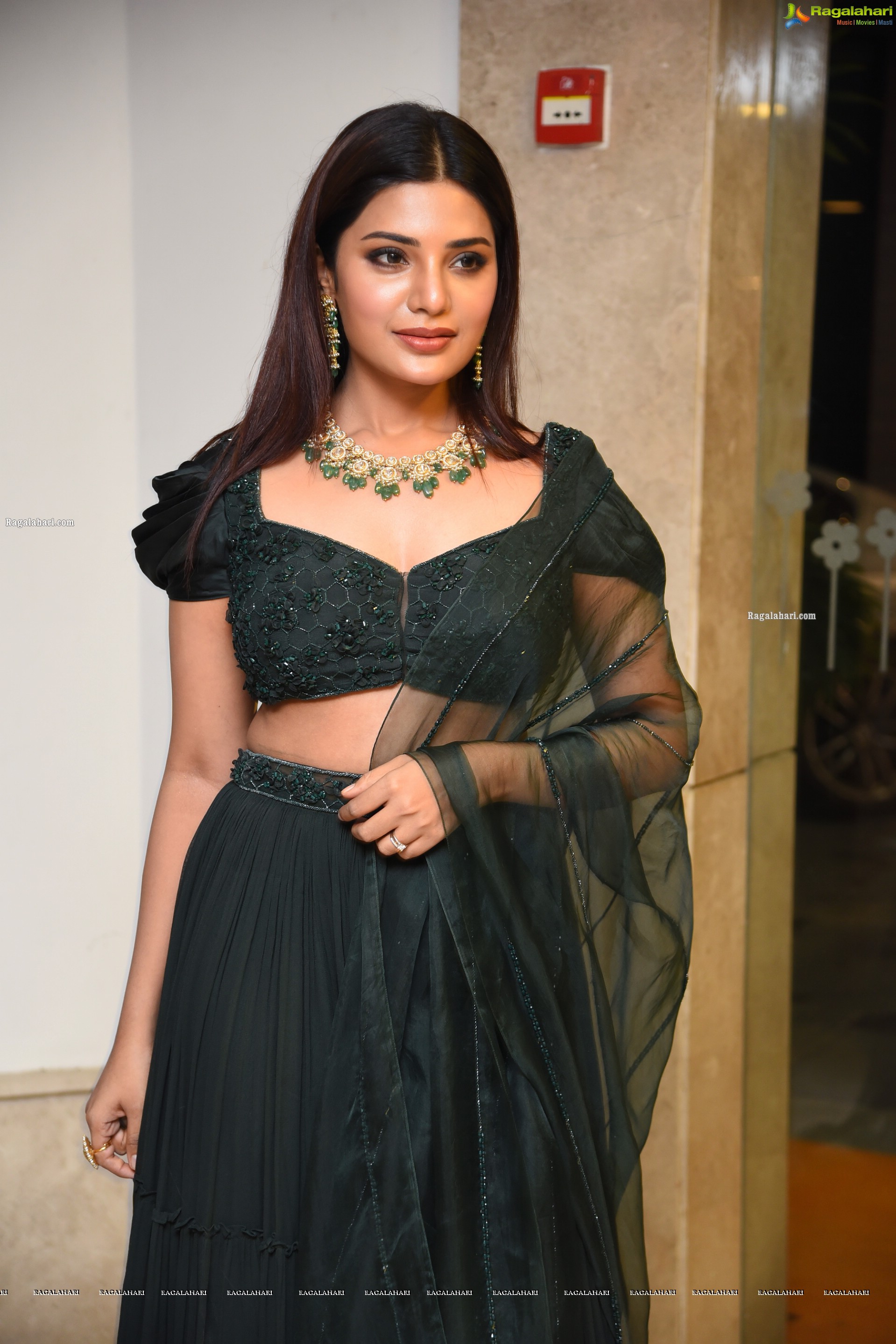 Aathmika at Vijaya Raghavan Movie Pre-Release Event, HD Photo Gallery