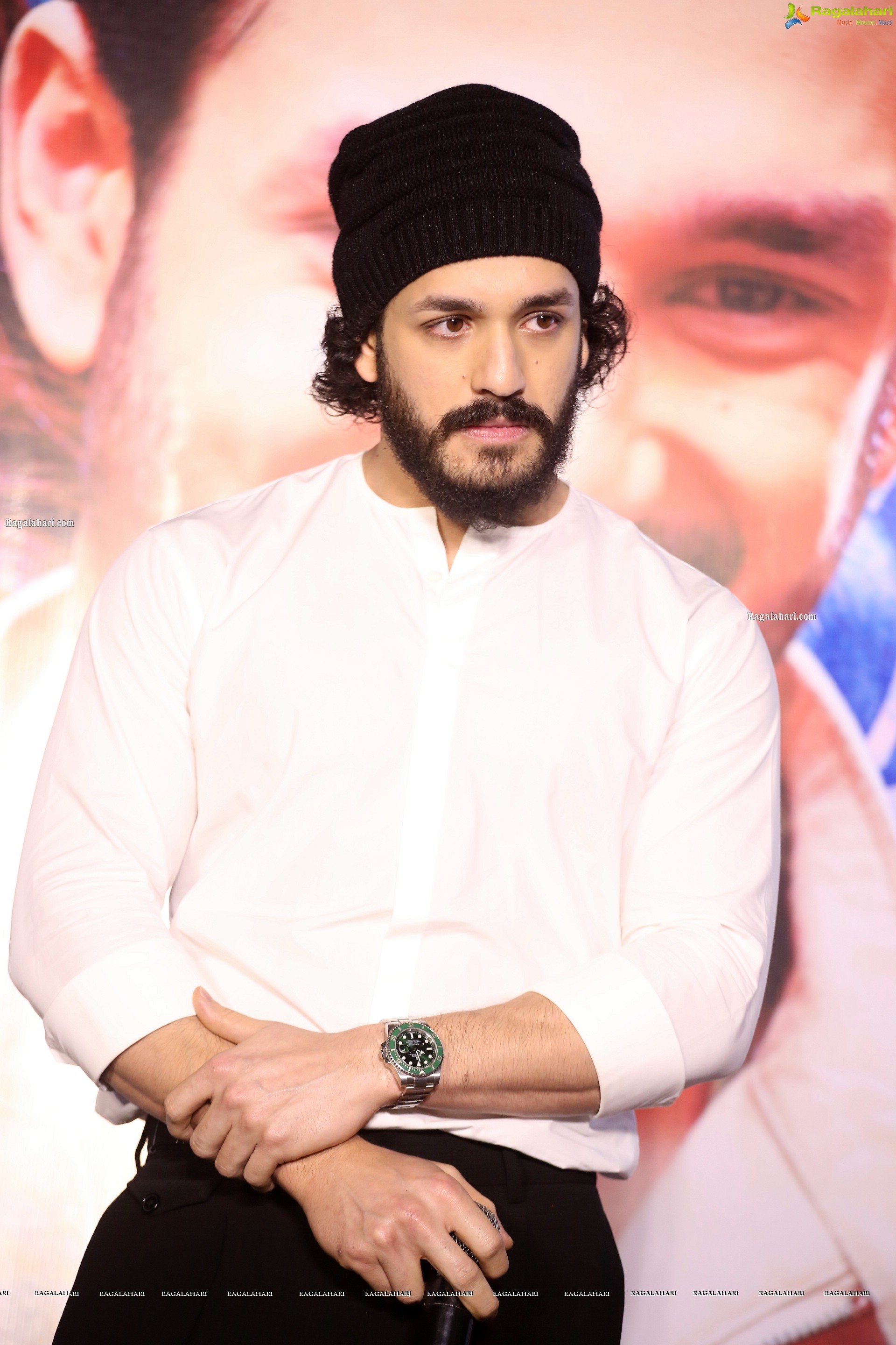 Akhil Akkineni at Most Eligible Bachelor Movie Trailer Launch, HD Photo Gallery