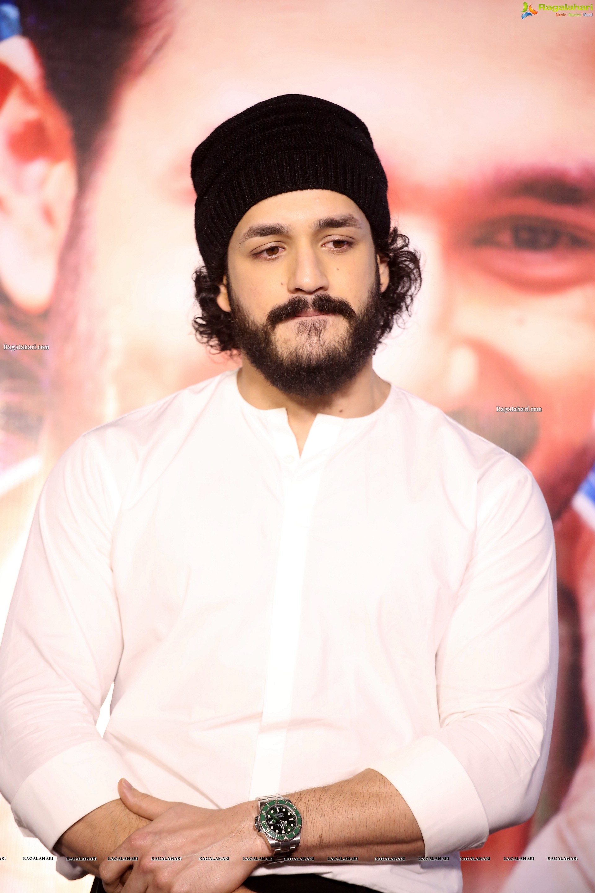 Akhil Akkineni at Most Eligible Bachelor Movie Trailer Launch, HD Photo Gallery