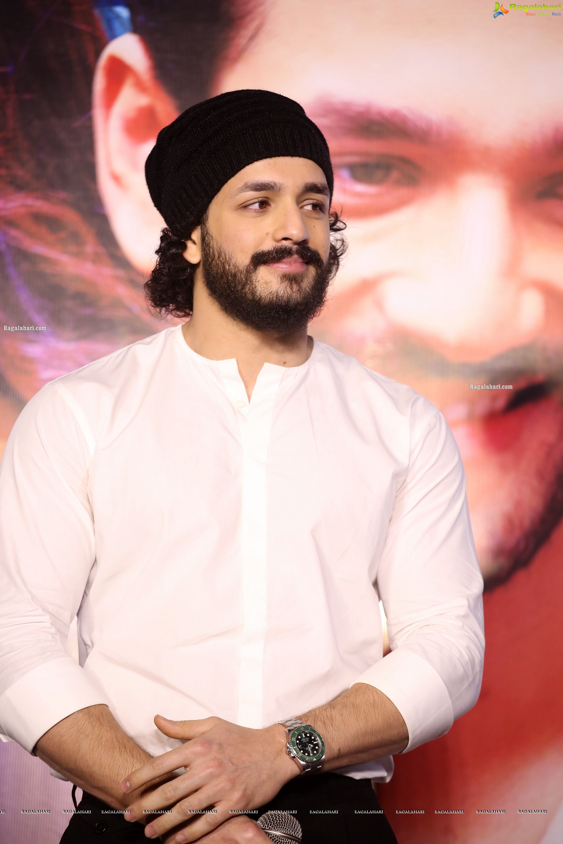 Akhil Akkineni at Most Eligible Bachelor Movie Trailer Launch, HD Photo Gallery