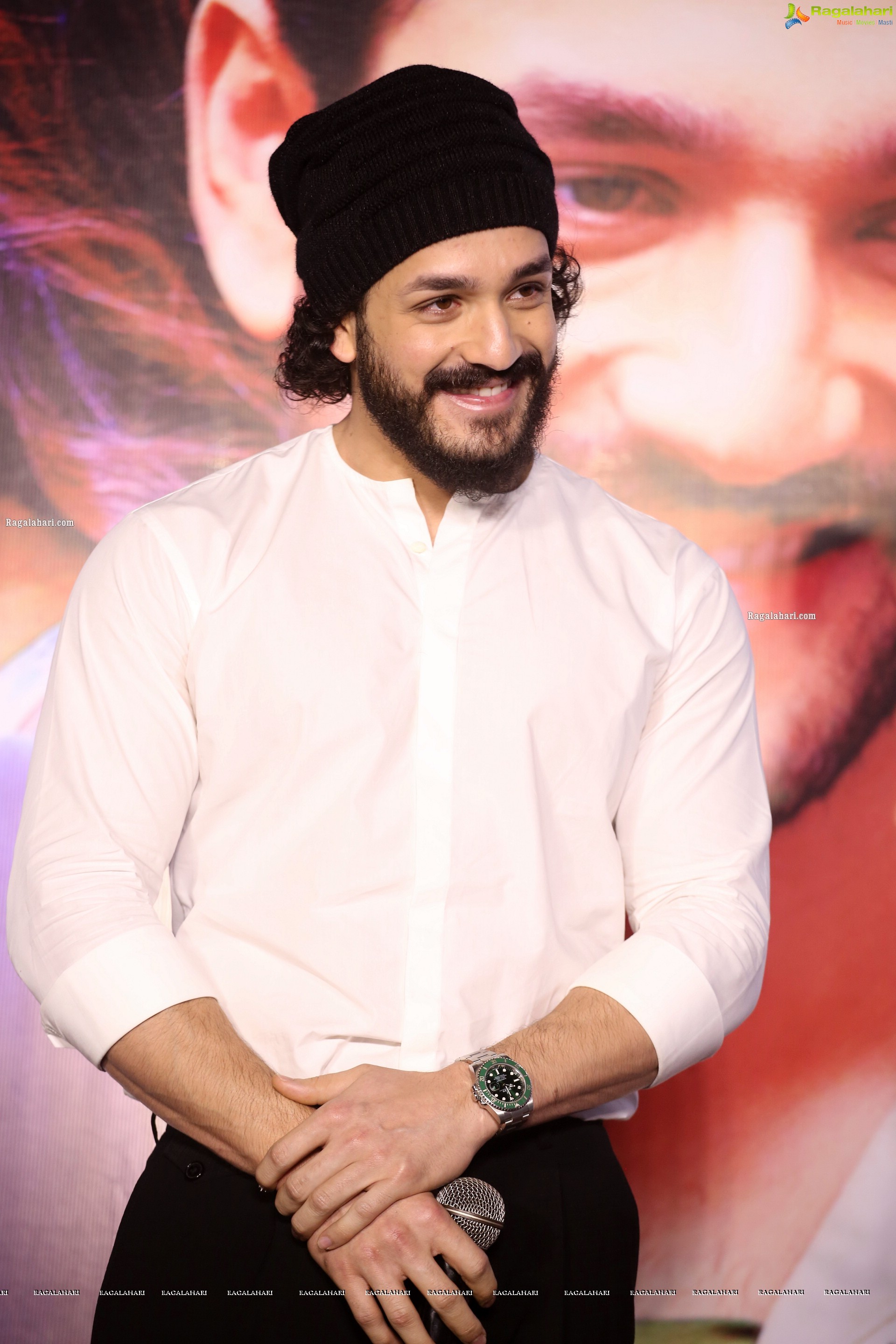 Akhil Akkineni at Most Eligible Bachelor Movie Trailer Launch, HD Photo Gallery