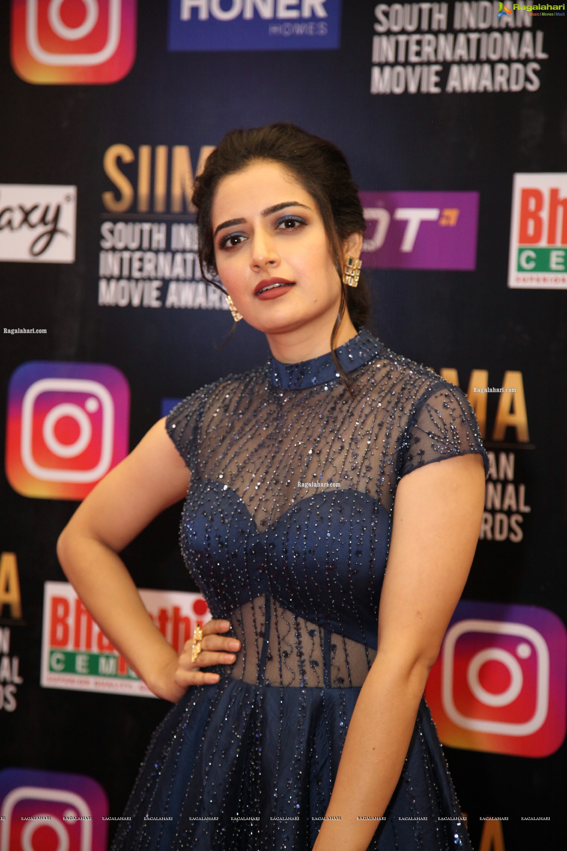 Ashika Ranganath at SIIMA Awards 2021 Day 2, HD Photo Gallery