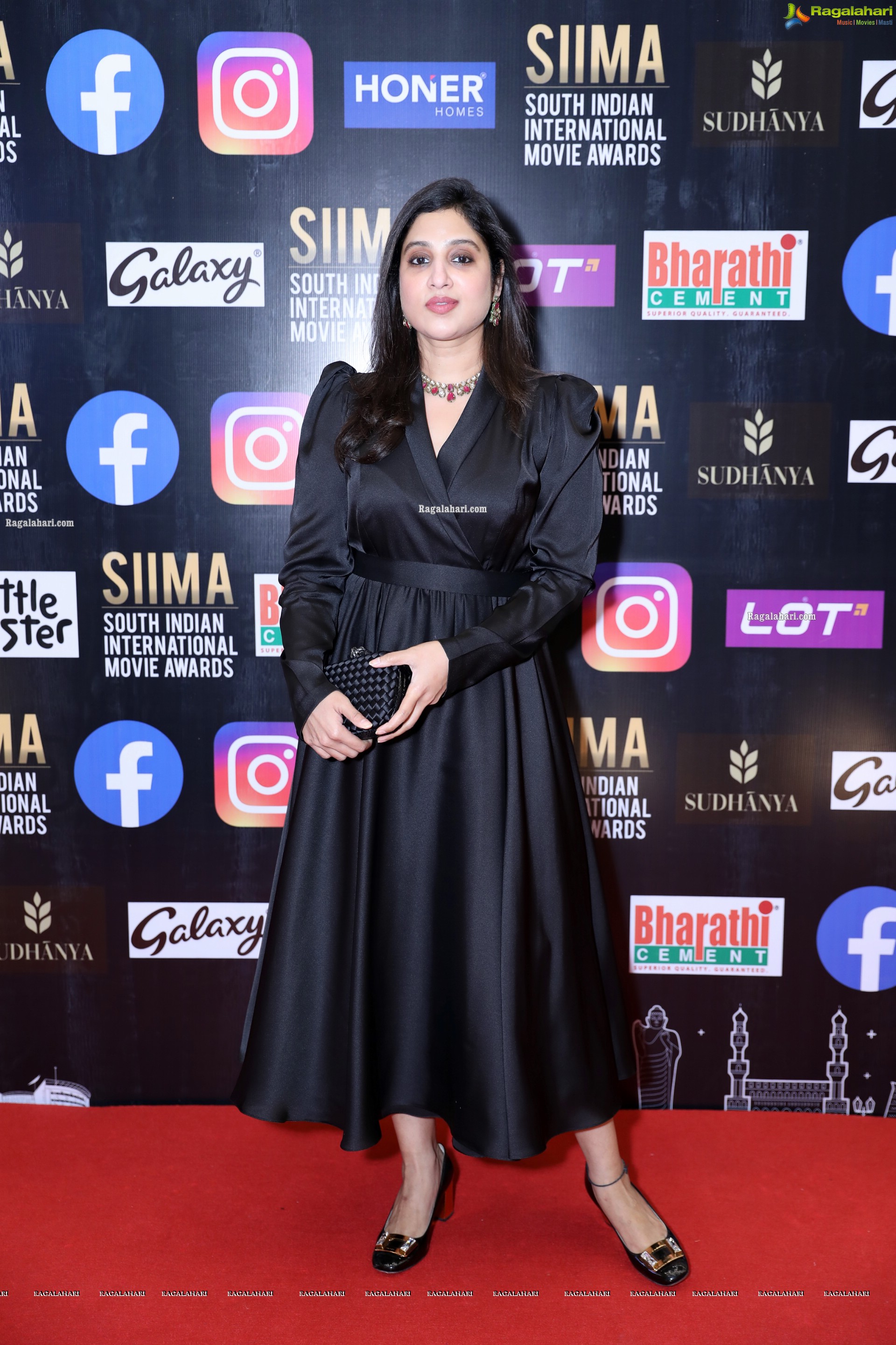Brinda Prasad, The Co-founder of SIIMA at SIIMA Awards 2021 Day 2, HD Photo Gallery