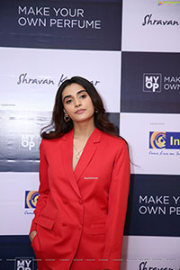 Divyansha Kaushik at Make Your Own Perfume News Store Launch