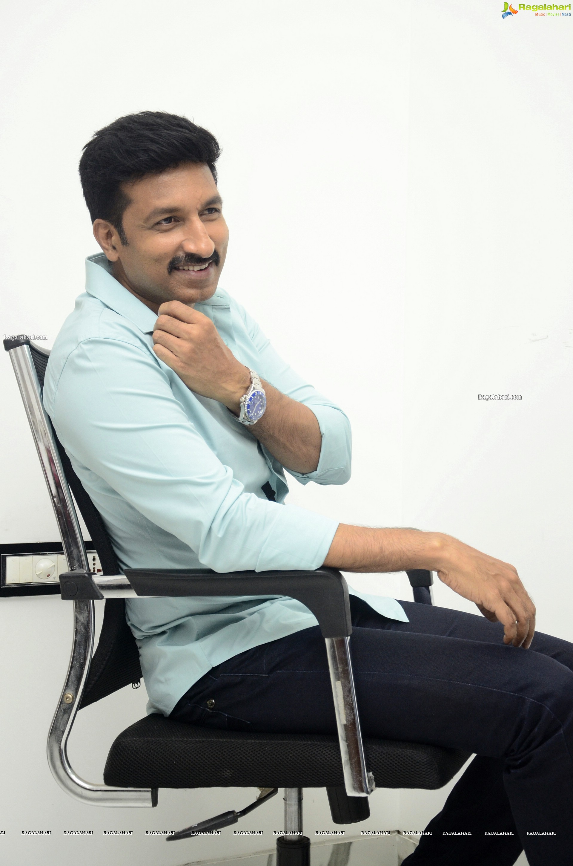 Gopichand at Seetimaar Movie Interview, HD  Photo Gallery