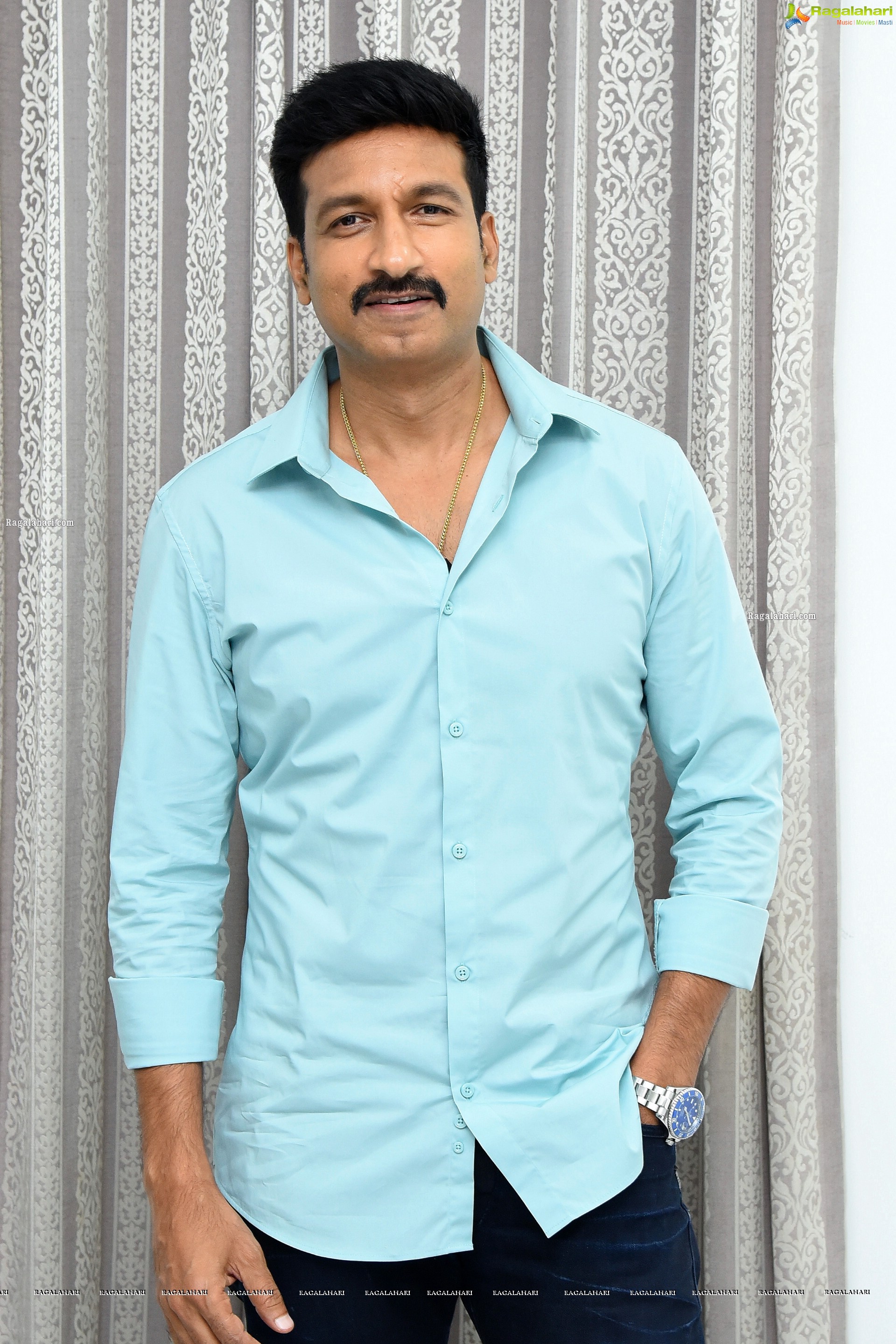 Gopichand at Seetimaar Movie Interview, HD  Photo Gallery