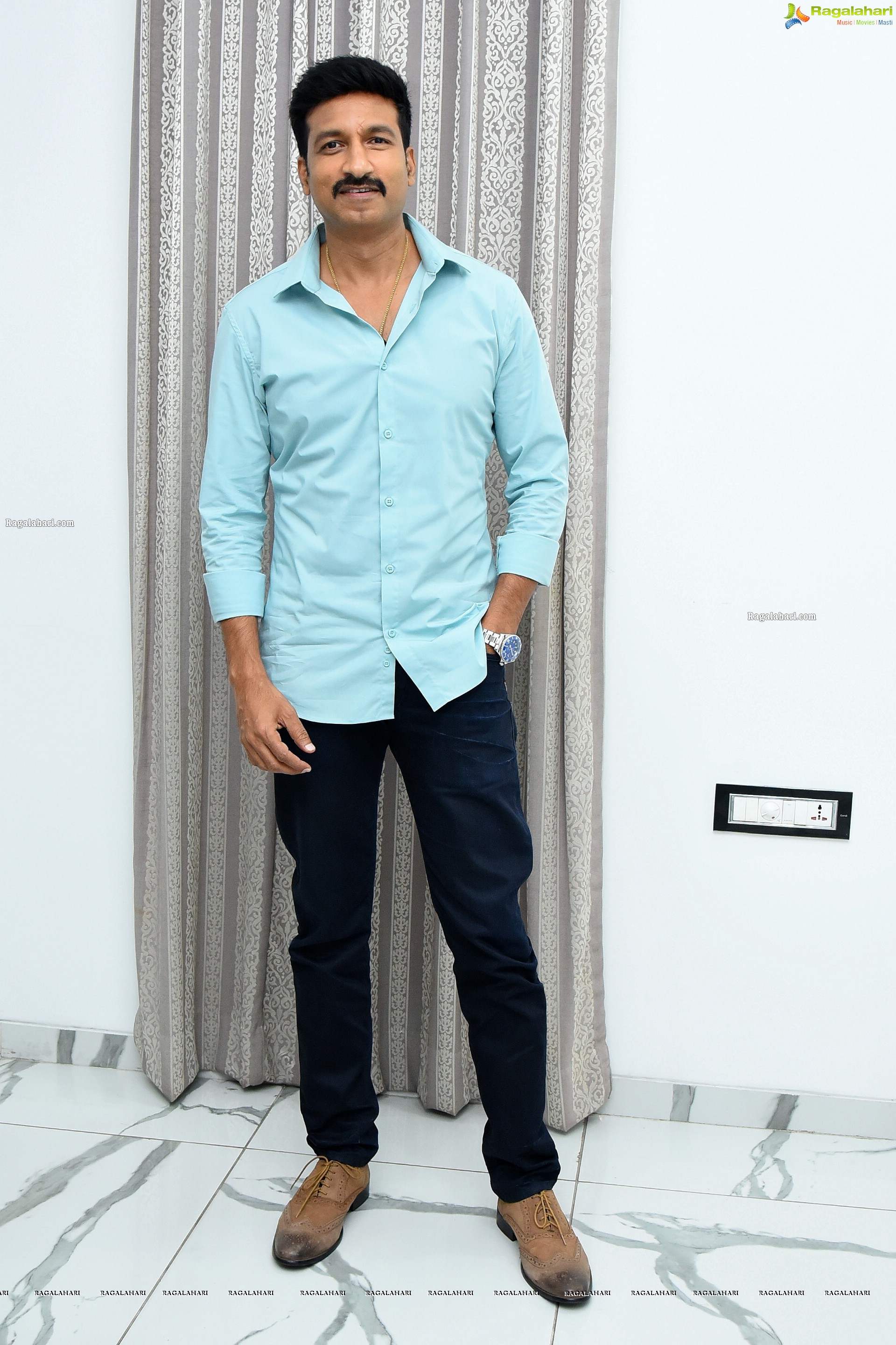 Gopichand at Seetimaar Movie Interview, HD  Photo Gallery