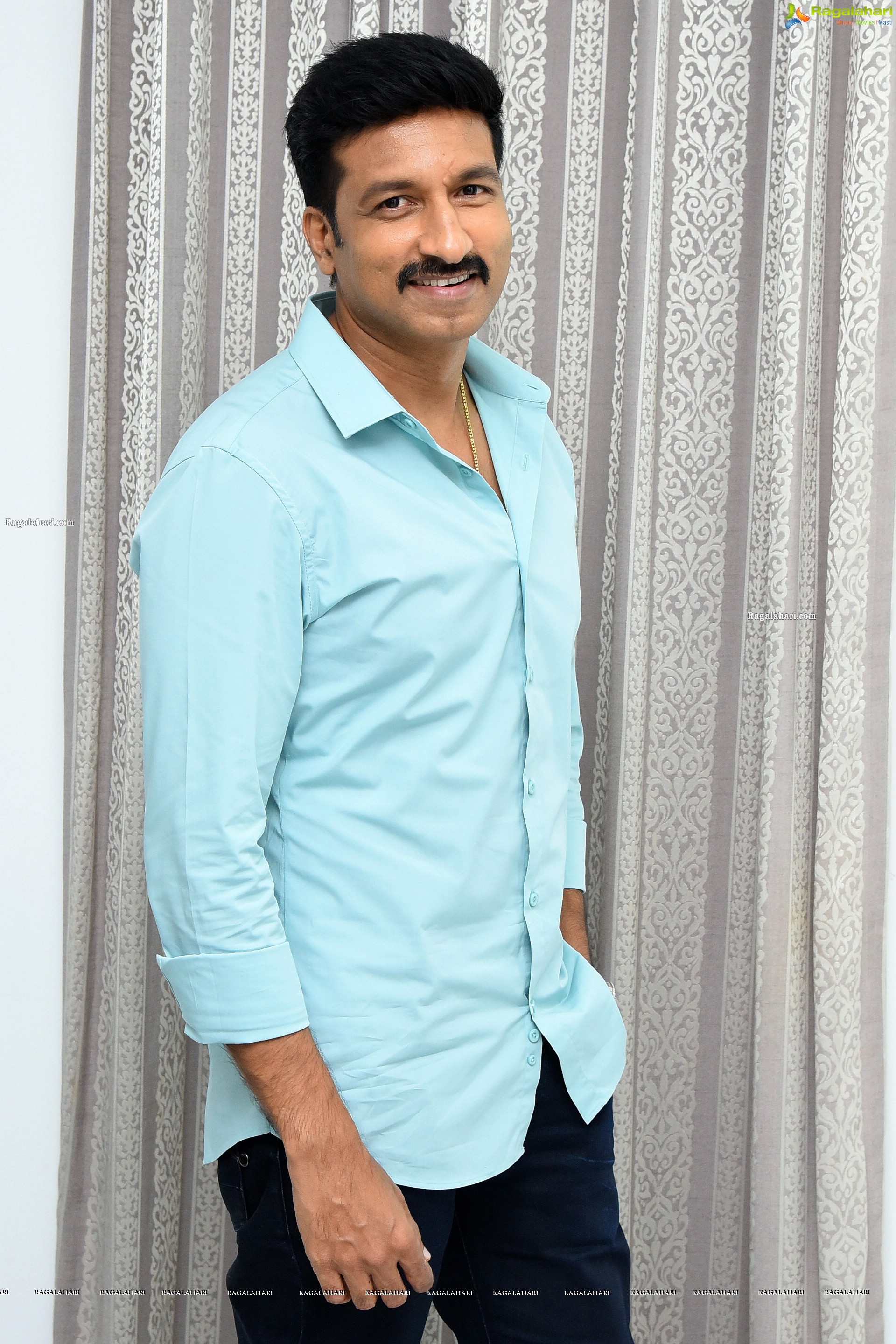 Gopichand at Seetimaar Movie Interview, HD  Photo Gallery