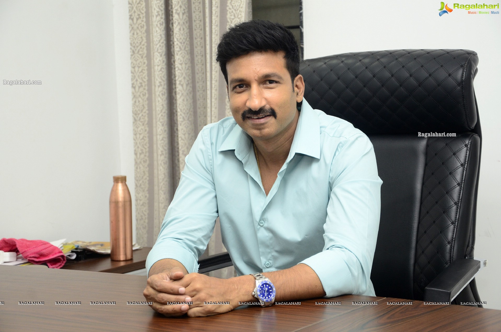 Gopichand at Seetimaar Movie Interview, HD  Photo Gallery