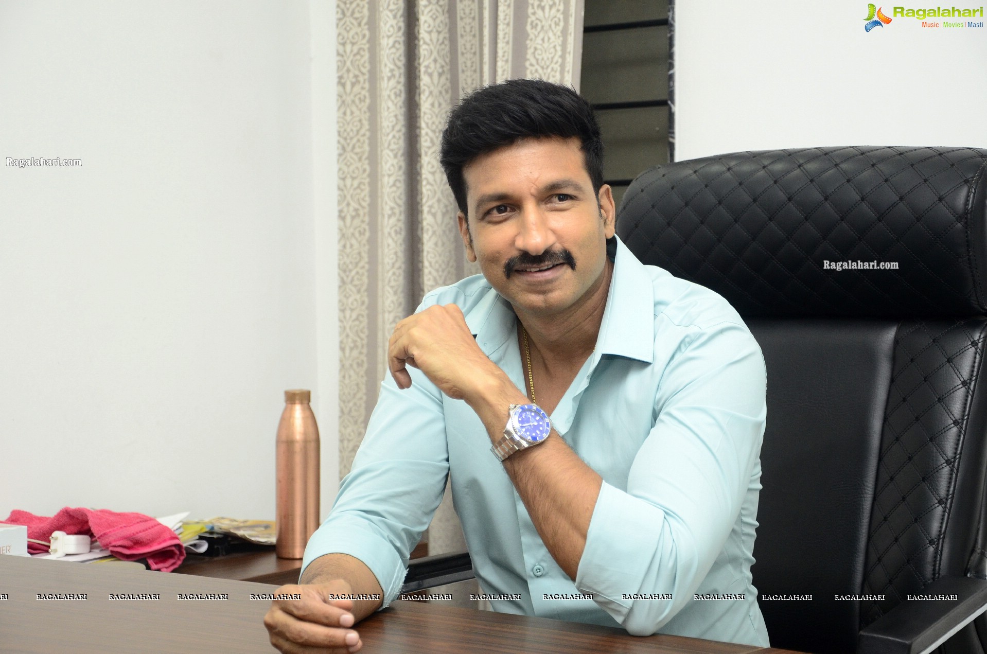 Gopichand at Seetimaar Movie Interview, HD  Photo Gallery