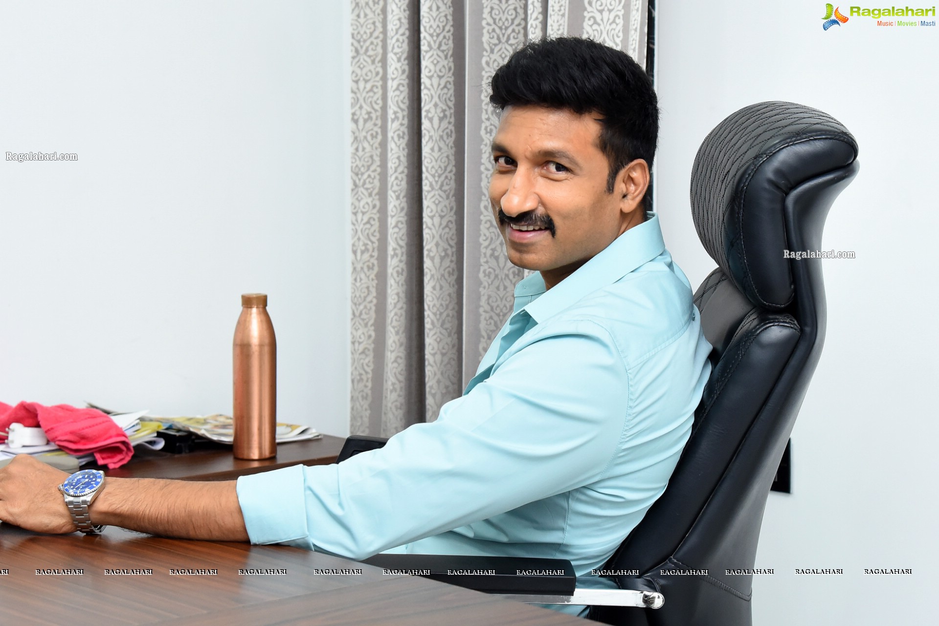 Gopichand at Seetimaar Movie Interview, HD  Photo Gallery