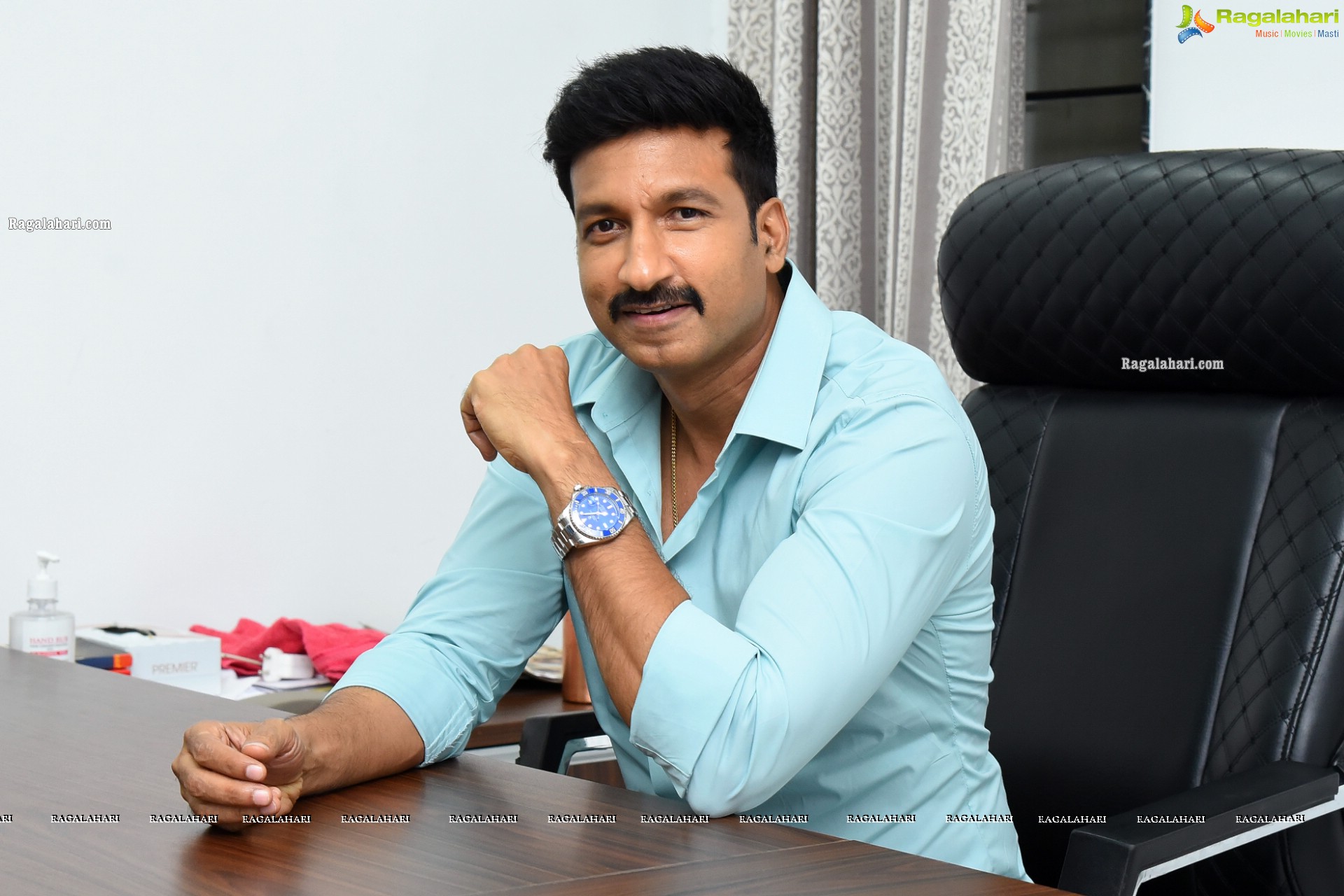 Gopichand at Seetimaar Movie Interview, HD  Photo Gallery