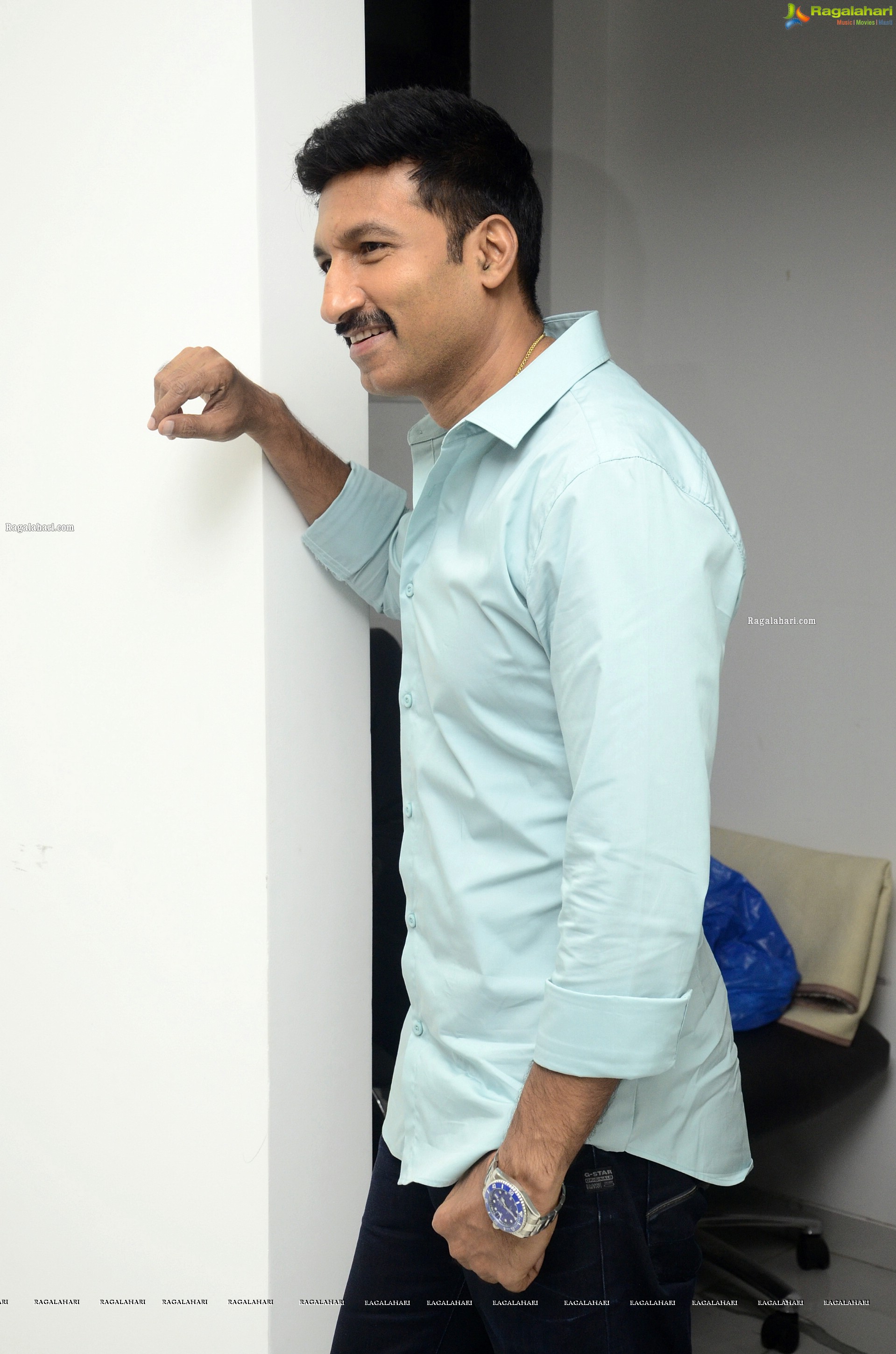 Gopichand at Seetimaar Movie Interview, HD  Photo Gallery