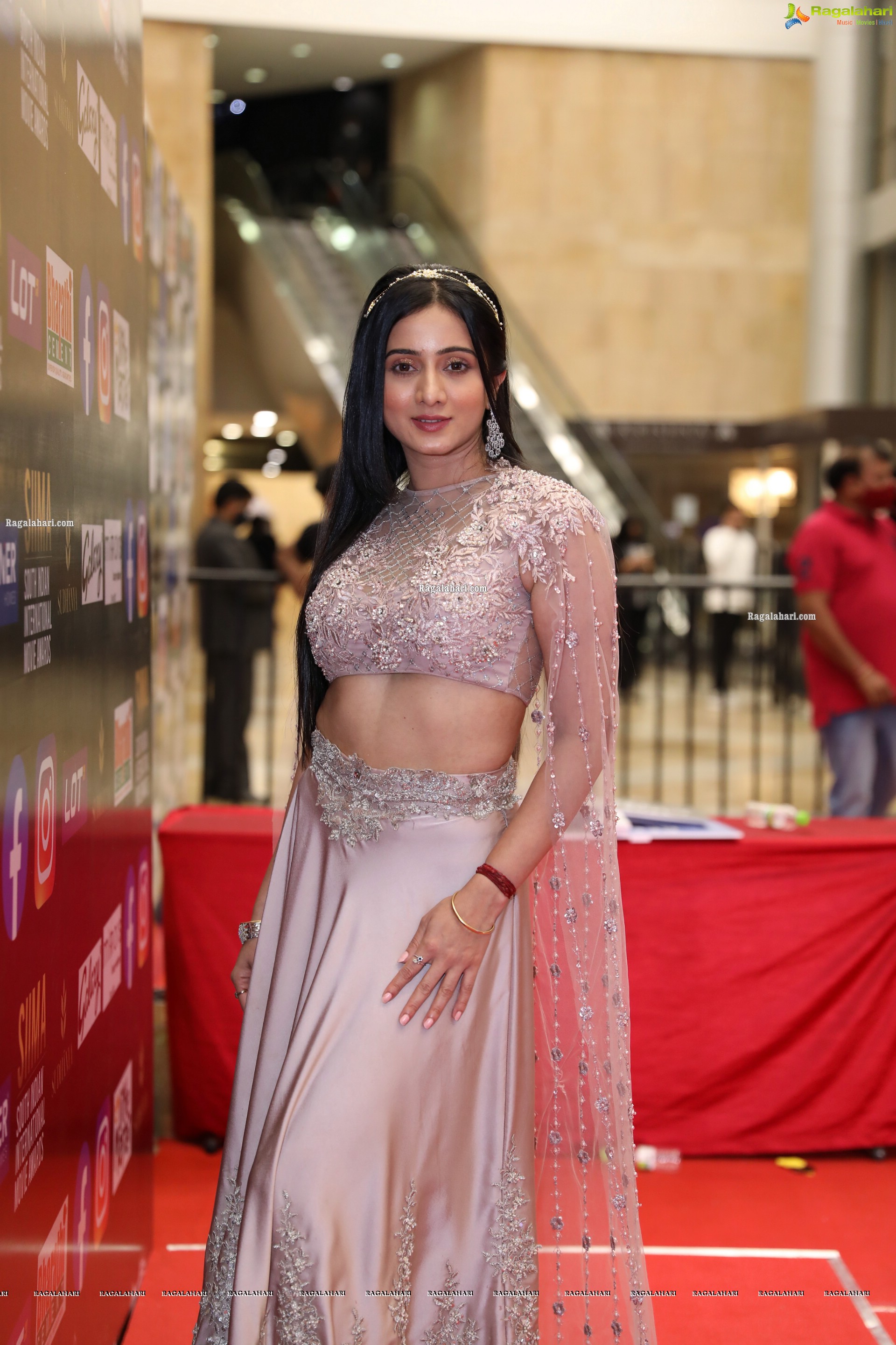 Harshika Poonacha at SIIMA Awards 2021 Day 2, HD Photo Gallery