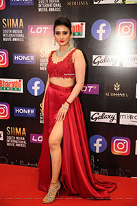 Harshika Poonacha at SIIMA Awards 2021