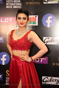 Harshika Poonacha at SIIMA Awards 2021