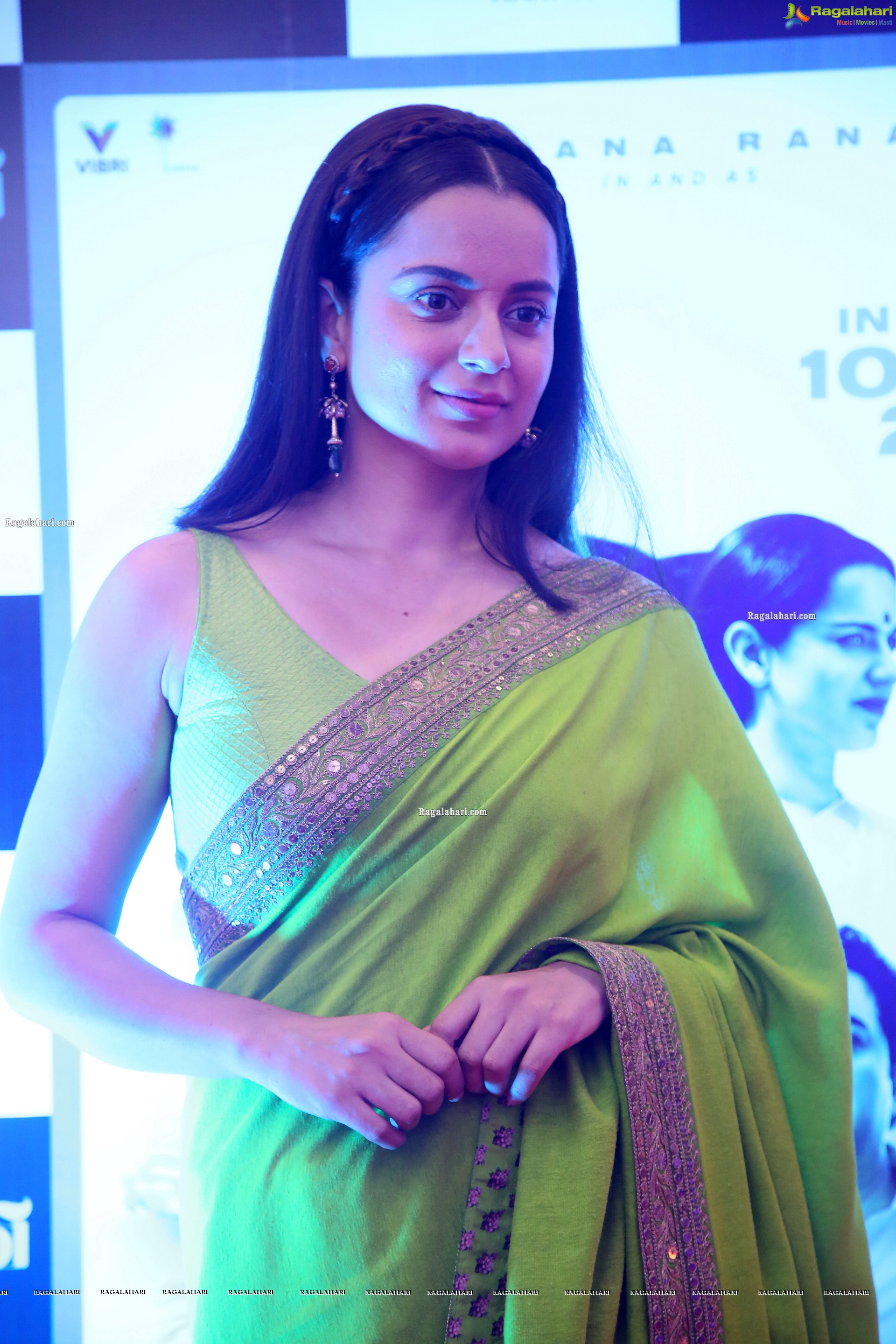 Kangana Ranaut at Talaivi Movie Pre-Release Event, HD Photo Gallery