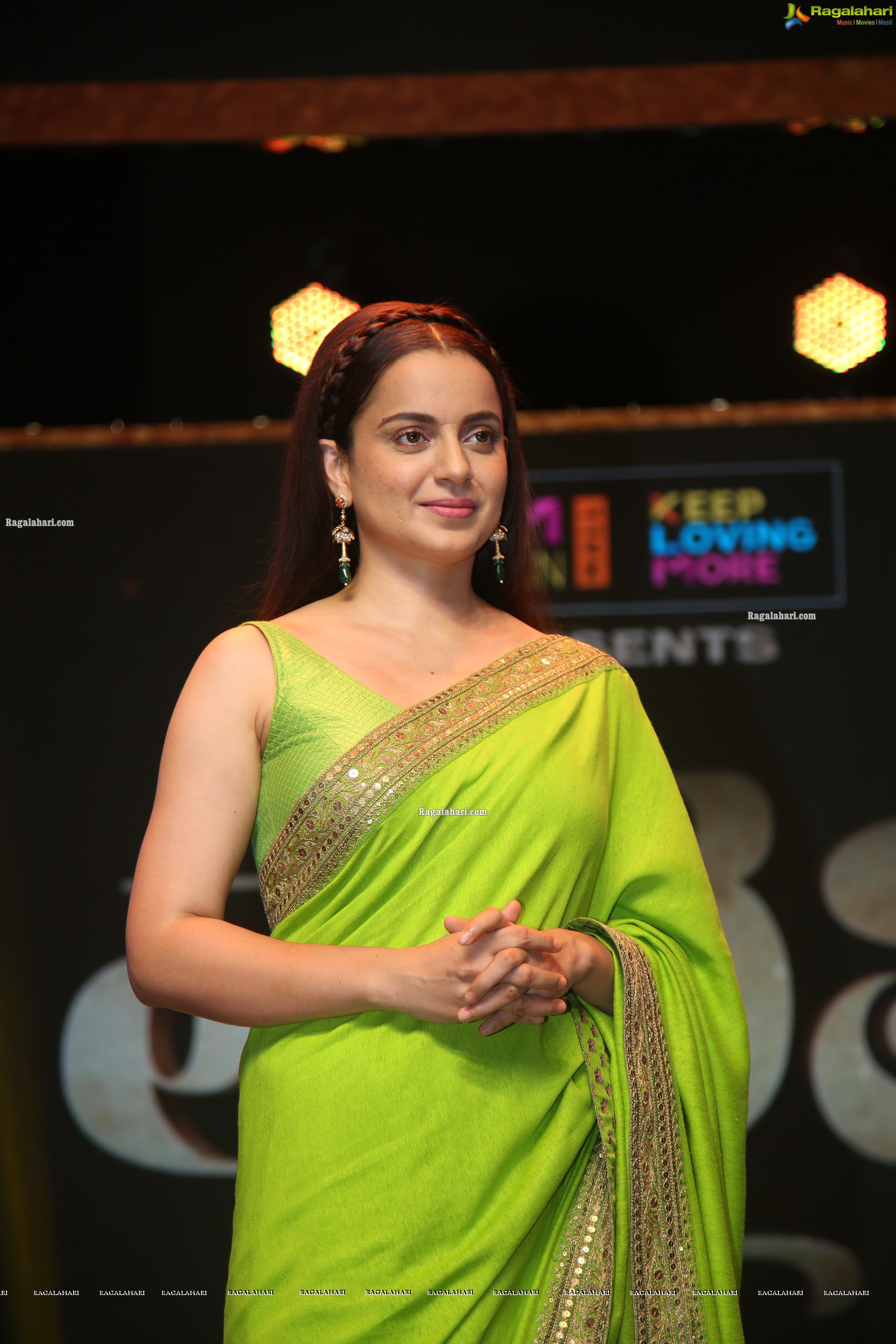 Kangana Ranaut at Talaivi Movie Pre-Release Event, HD Photo Gallery