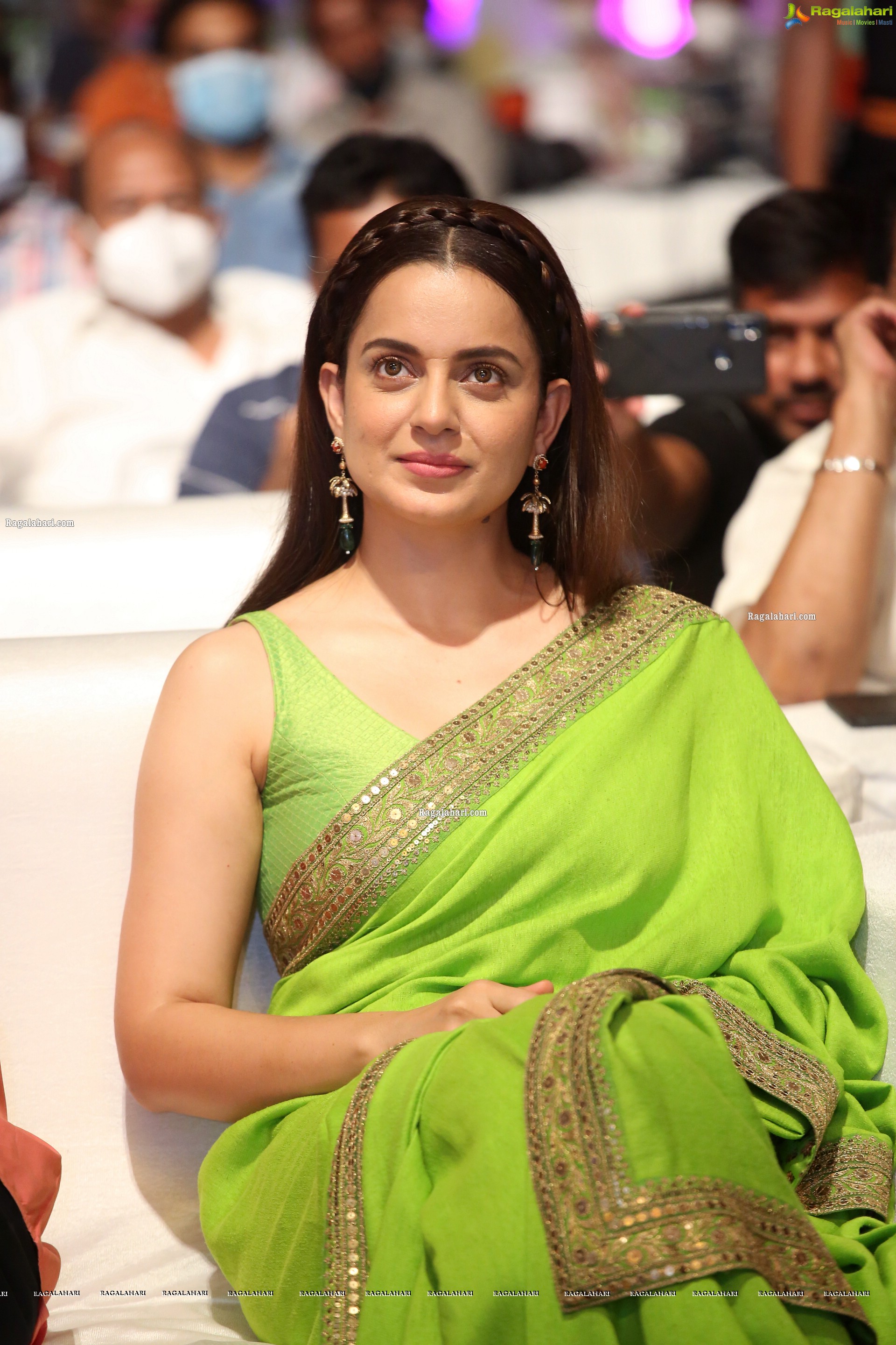 Kangana Ranaut at Talaivi Movie Pre-Release Event, HD Photo Gallery