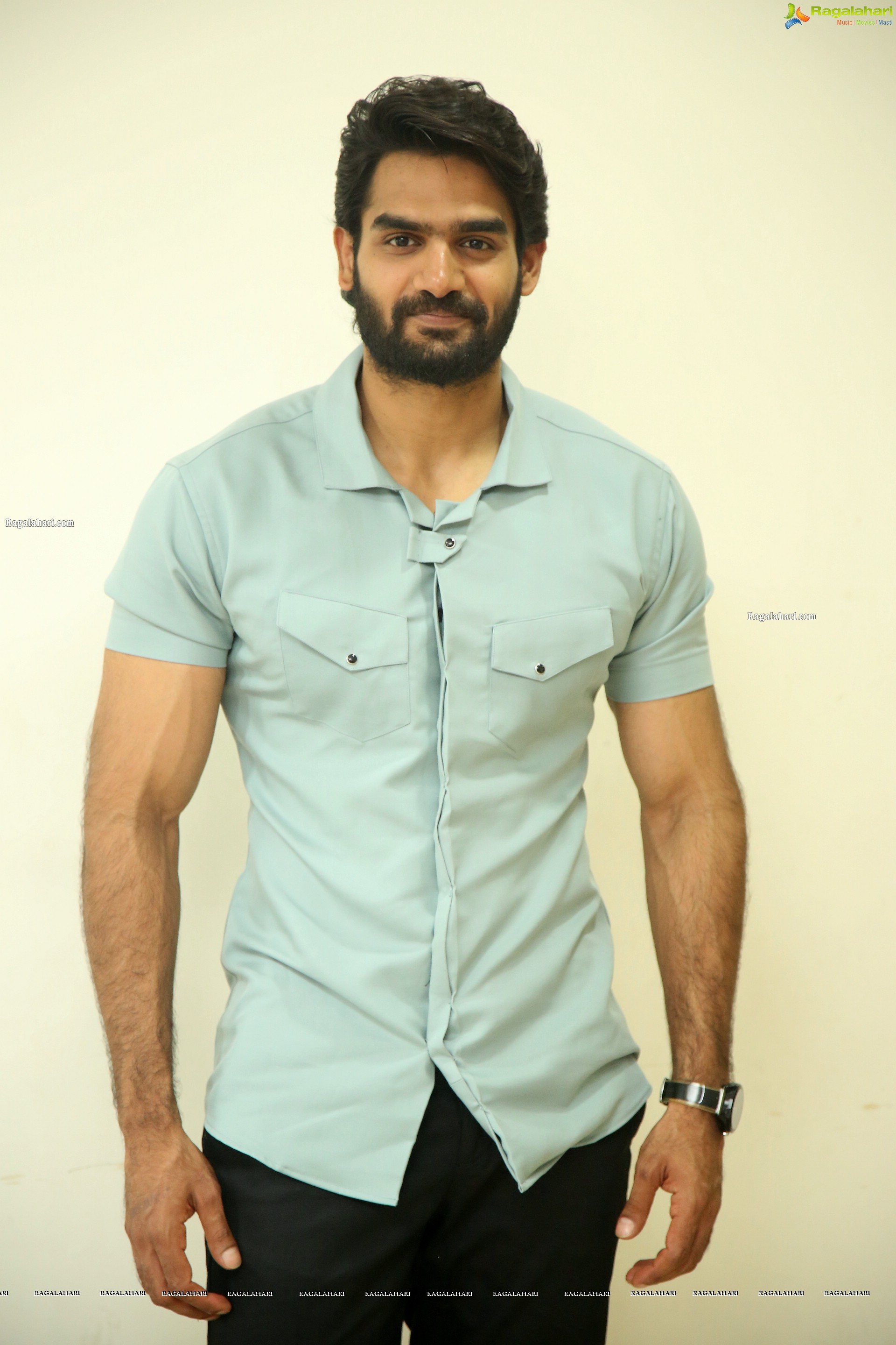 Kartikeya Stills at Raja Vikramarka Movie Teaser Launch