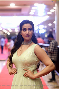 Anchor Manjusha at SIIMA Awards 2021 Day 2