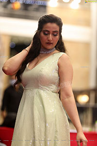 Anchor Manjusha at SIIMA Awards 2021 Day 2