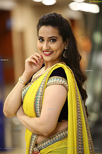 Manjusha at Tuck Jagadish Movie Trailer Launch