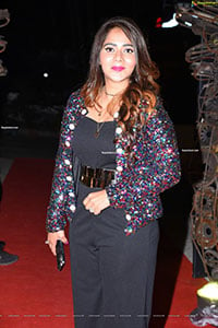 Mitraaw Sharma in Black Jumpsuit and Sequin Jacket