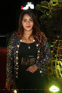 Mitraaw Sharma in Black Jumpsuit and Sequin Jacket