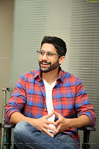 Naga Chaitanya Stills at Love Story Movie Interview