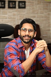 Naga Chaitanya Stills at Love Story Movie Interview