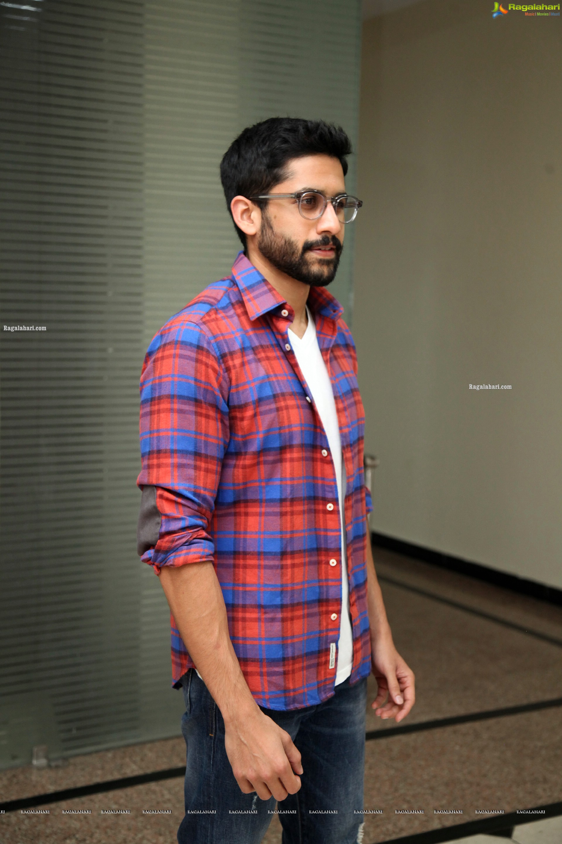 Naga Chaitanya Stills at Love Story Movie Interview