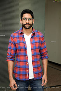 Naga Chaitanya Stills at Love Story Movie Interview