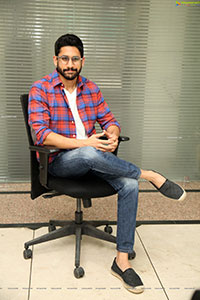 Naga Chaitanya Stills at Love Story Movie Interview