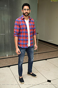 Naga Chaitanya Stills at Love Story Movie Interview