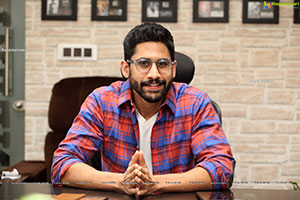 Naga Chaitanya Stills at Love Story Movie Interview