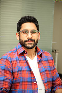 Naga Chaitanya Stills at Love Story Movie Interview