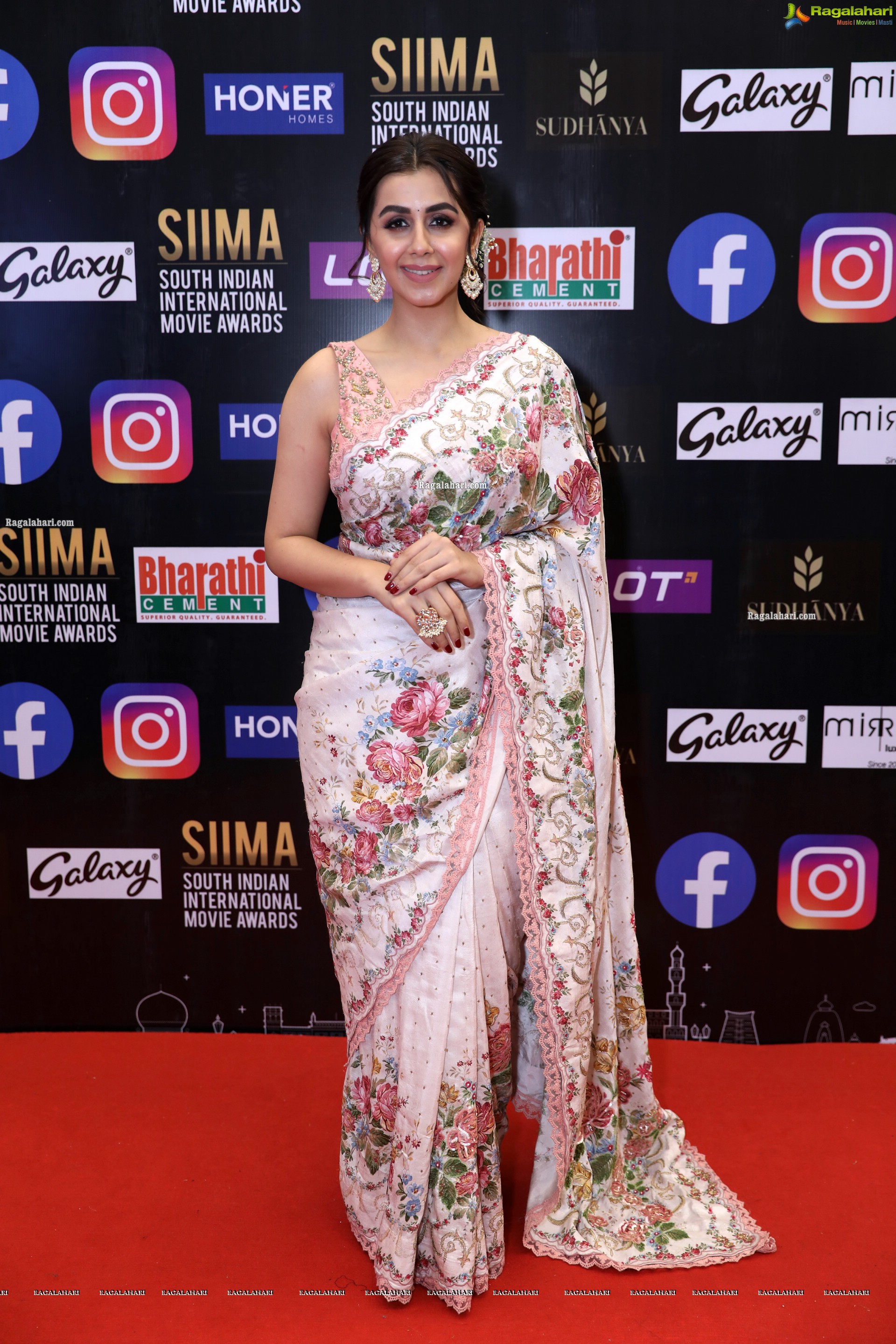 Nikki Galrani at SIIMA Awards 2021 Day 2, HD Photo Gallery