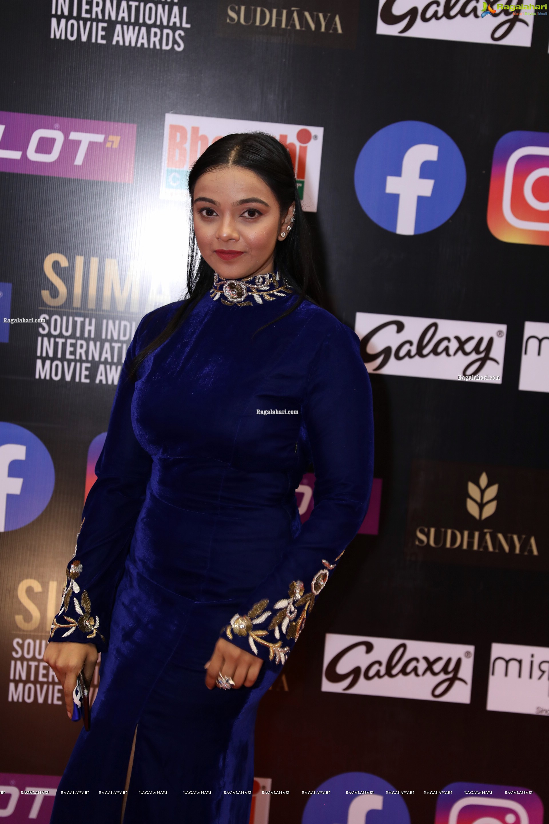 Nithya Shetty at SIIMA Awards 2021 Day 2, HD Photo Gallery