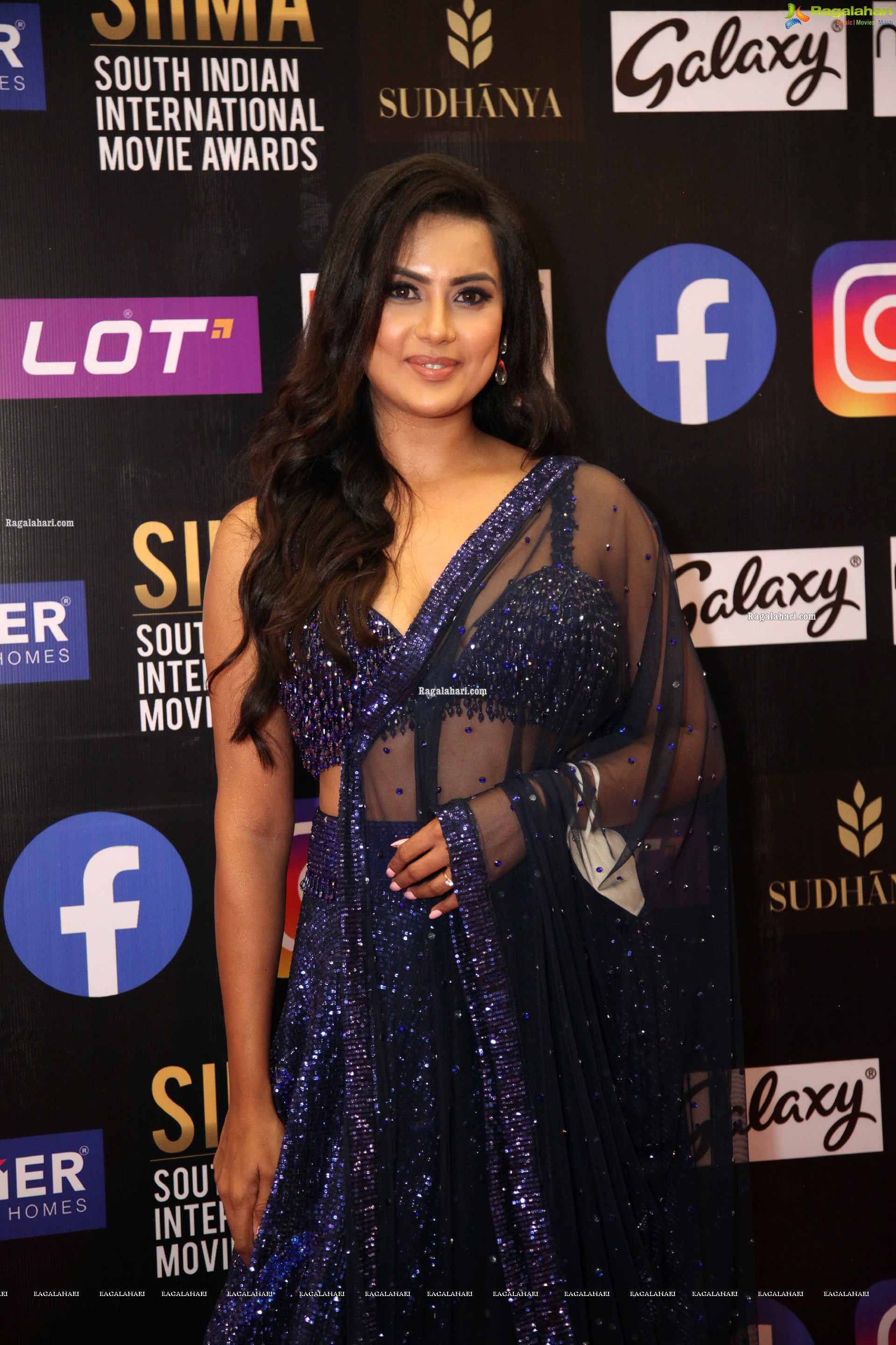 Prajna at SIIMA Awards 2021, HD Photo Gallery