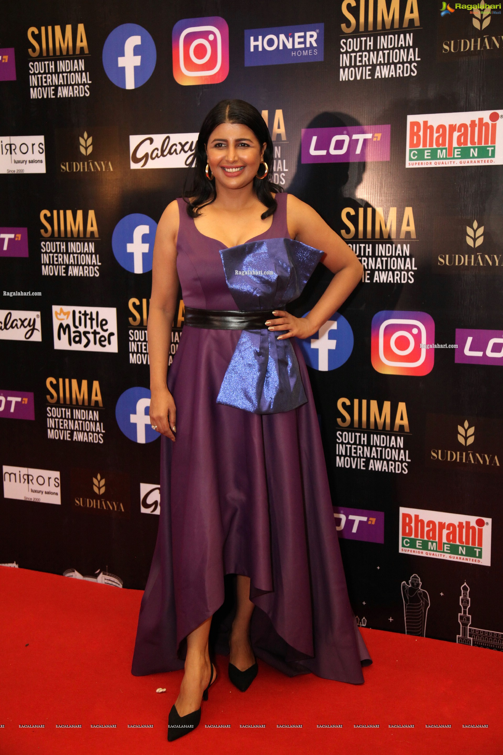Rajshri Ponnappa at SIIMA Awards 2021, HD Photo Gallery