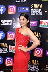 Rashmika Mandanna At SIIMA Awards 2021