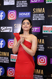 Rashmika Mandanna At SIIMA Awards 2021