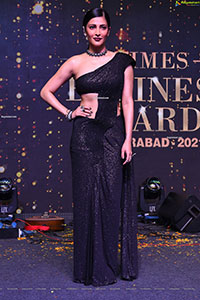 Shruti Haasan at Times Business Awards 2021 Hyderabad