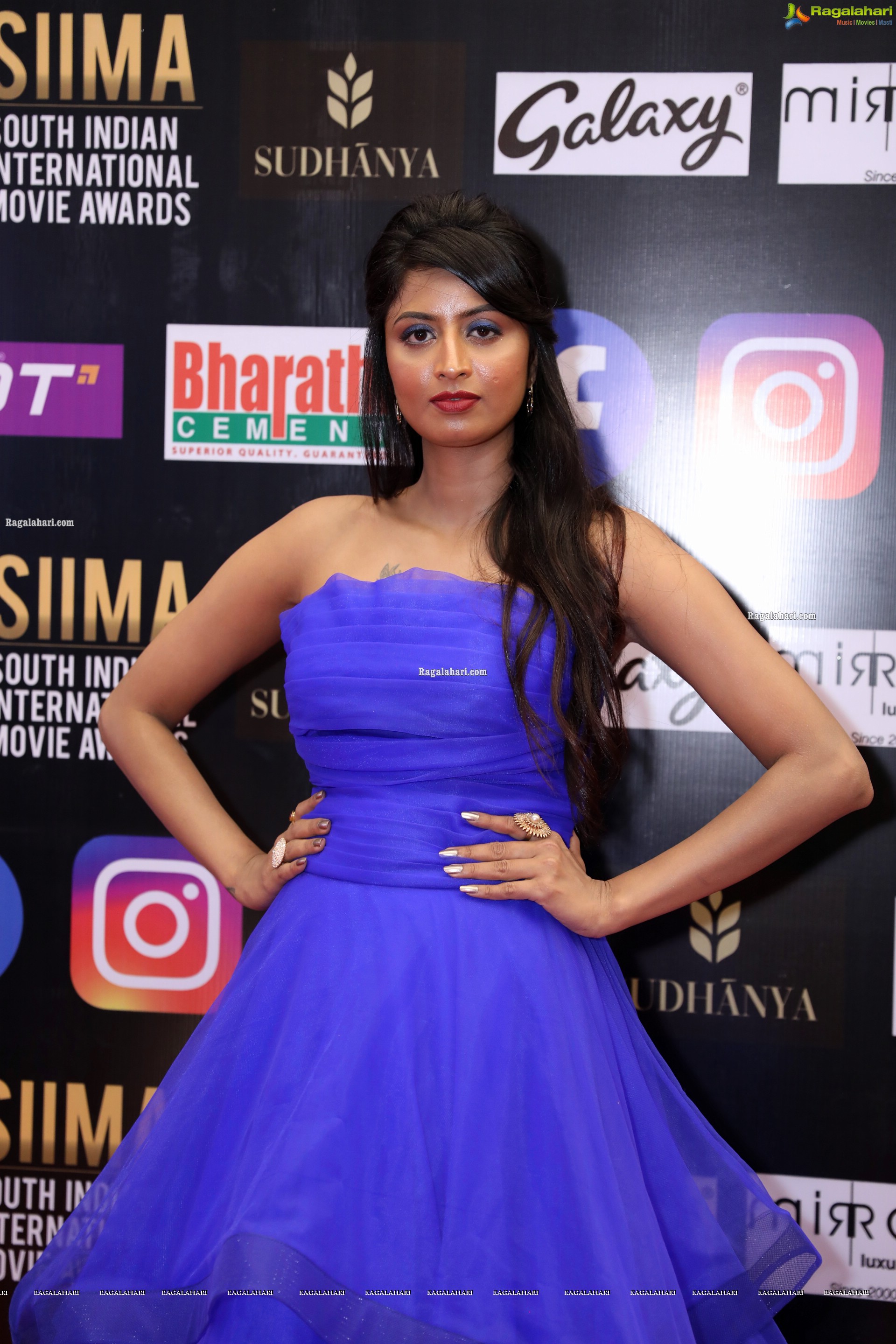 Shubha Raksha at SIIMA Awards 2021 Day 2, HD Photo Gallery